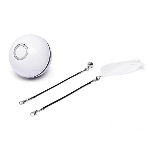 Giocattolo Elettronico Rotante LED con Laser per Gatti