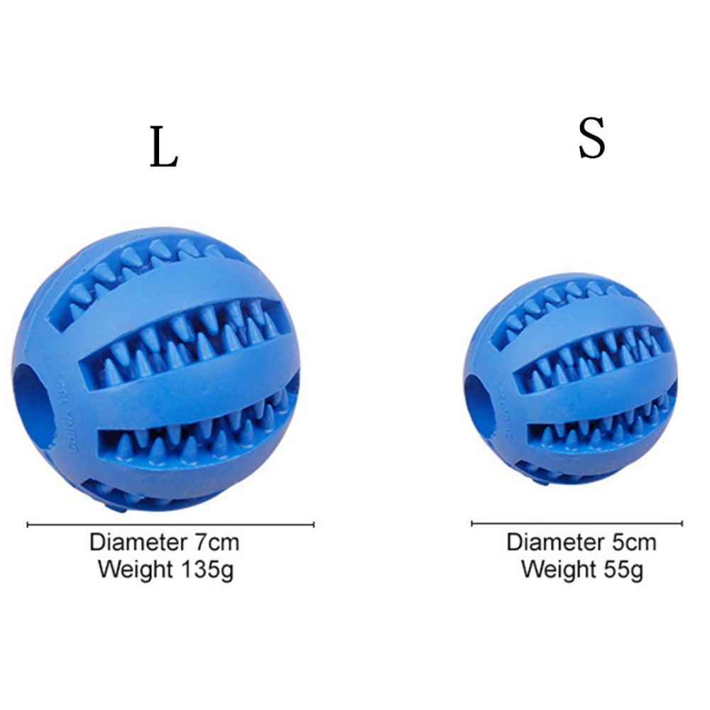 Palline Dispenser di Cibo per Animali Giocattolo da Masticare per Denti di Cani, Gatti e Cuccioli