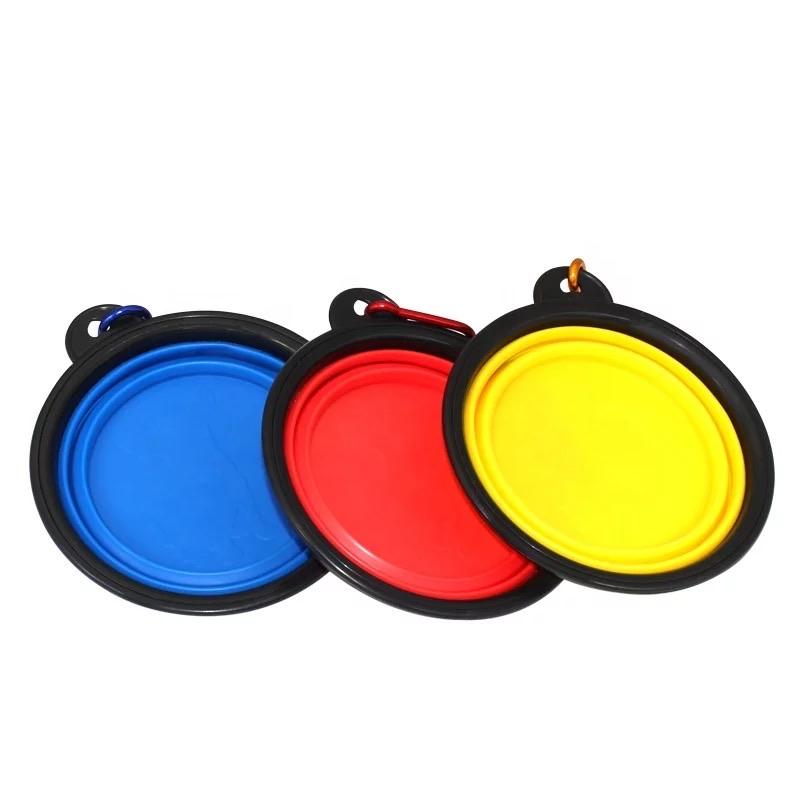 Ciotola Pieghevole in Silicone per Viaggio – Animali Domestici